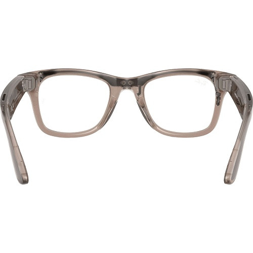 Ray-Ban Meta Wayfarer Standard - Clear / Watermelon Red Transitions (RW4006 6705P5 50-22)