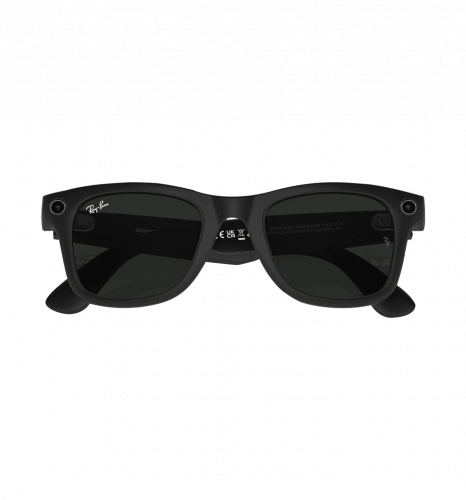 Ray-Ban Meta Wayfarer Standard - Matte Black / Clear to Graphite Green Transitions (RW4006 601S1M 50-22)