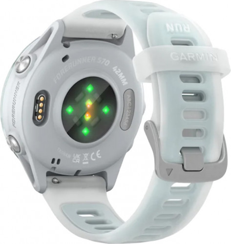 Garmin Forerunner 570 42mm Cloud Blue Aluminum w. Translucent Whitestone/Cloud Blue Band (010-02970-01)