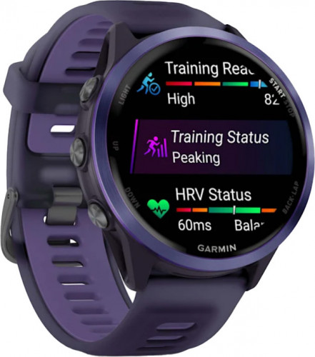 Garmin Forerunner 570 47mm Indigo Aluminium w. Translucent Imperial Purple/Indigo Band (010-02971-02)