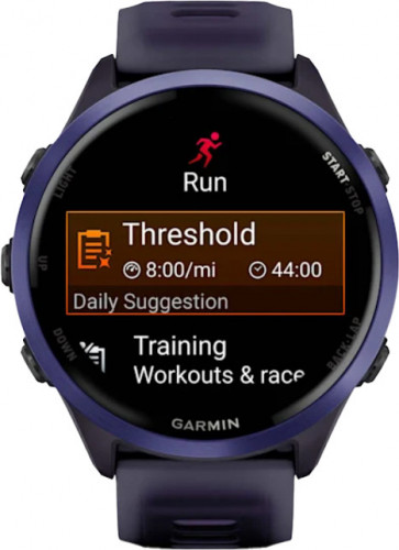 Garmin Forerunner 570 47mm Indigo Aluminium w. Translucent Imperial Purple/Indigo Band (010-02971-02)