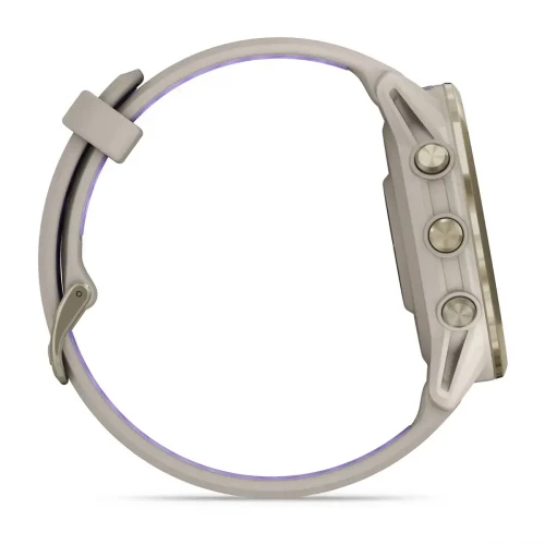 Garmin Forerunner 970 Soft Gold Titanium w. French Gray C. and French Gray/T. Indigo Band (010-02969-02/12)