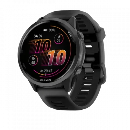 Garmin Forerunner 570 47mm Slate Gray Aluminum w. Translucent Black/Black Band (010-02971-00)