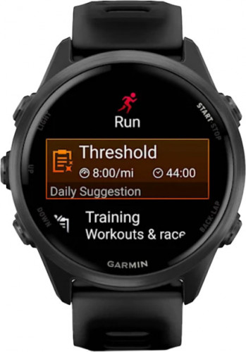 Garmin Forerunner 570 42mm Slate Gray Aluminum w. Translucent Black/Black Band (010-02970-00)