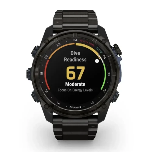 Garmin Descent Mk3i 51mm Carbon Gray DLC Titanium with DLC Titanium Band (010-02752-13/14)