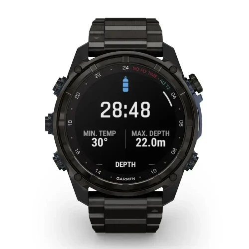 Garmin Descent Mk3i 51mm Carbon Gray DLC Titanium with DLC Titanium Band (010-02752-13/14)