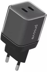 Proove Pure GaN Max 67W Type-C + Type-C Black (WCPU67022201)