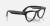 Ray-Ban Meta Skyler Standard - Shiny Black / Clear (RW4010 601/SB 52-20)