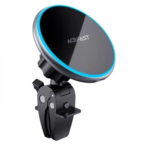 Автомобільний тримач Acefast D3 Magnetic Wireless Series Silver