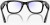 Ray-Ban Meta Wayfarer Shiny Black Frame Clear Lenses (RW4008 601/SB 53-22)