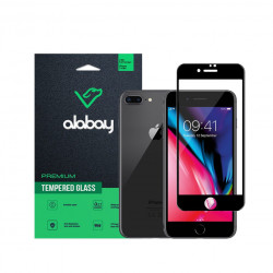 Захисне скло Apple iPhone 8 Plus/7 Plus Alabay Anti Static Black