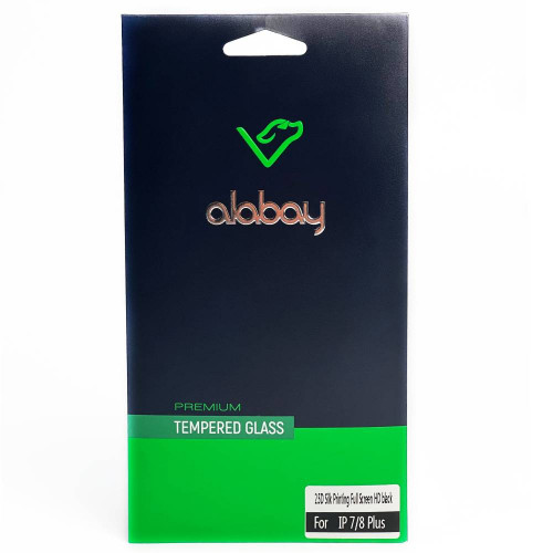 Захисне скло Apple iPhone 8 Plus/7 Plus Alabay Anti Static Black