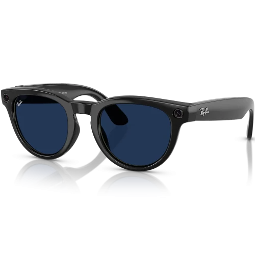 Ray-Ban Meta Headliner Large - Shiny Black / Clear to Sapphire Transitions (RW4009F 601/MF 51-23)