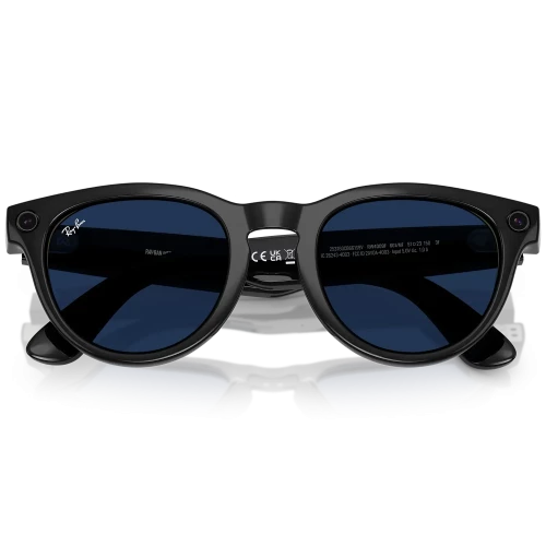 Ray-Ban Meta Headliner Large - Shiny Black / Clear to Sapphire Transitions (RW4009F 601/MF 51-23)