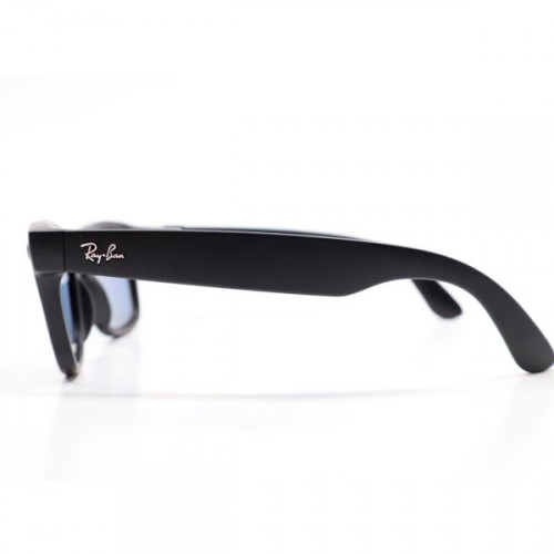 Ray-Ban Meta Wayfarer Matte Black Dusty Blue (RW4006 601SM150)