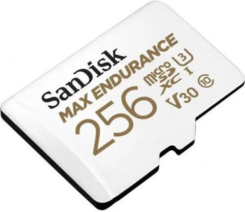 SanDisk 256 GB microSDXC Max Endurance UHS-I U3 V30 + SD adapter SDSQQVR-256G-GN6IA