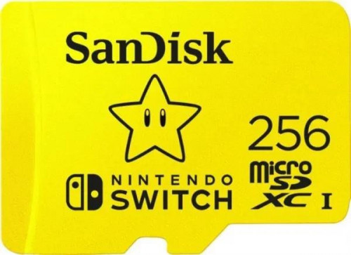 SanDisk 256 GB microSDXC for Nintendo Switch SDSQXAO-256G-GNCZN