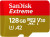 SanDisk 128 GB microSDXC UHS-I U3 V30 A2 Extreme (SDSQXAA-128G-GN6MN)