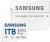 Samsung 1 TB microSDXC Class 10 UHS-I U3 V30 A2 EVO Plus + SD Adapter (MB-MC1T0SA)