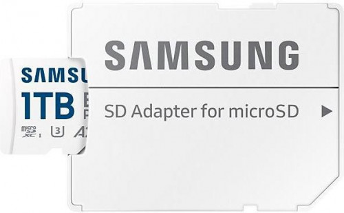 Samsung 1 TB microSDXC Class 10 UHS-I U3 V30 A2 EVO Plus + SD Adapter (MB-MC1T0SA)