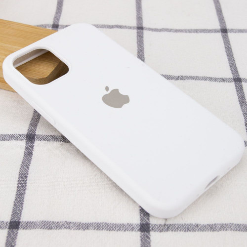 Чехол-накладка (силиконовый) для iPhone 14 Pro Max Silicone Case Copy White