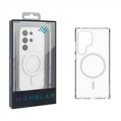 Чохол-накладка (силіконовий) Samsung S24 Ultra Monblan Magnetic Crystal Series Transparent (MMCS24U)