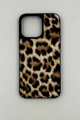 Чохол-накладка (силіконовий) Apple iPhone 16 Pro Leopard Brown