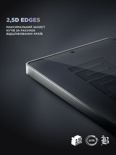 Захисне скло Samsung S25 Ultra ArmorStandart Space Black Icon (ARM81880)