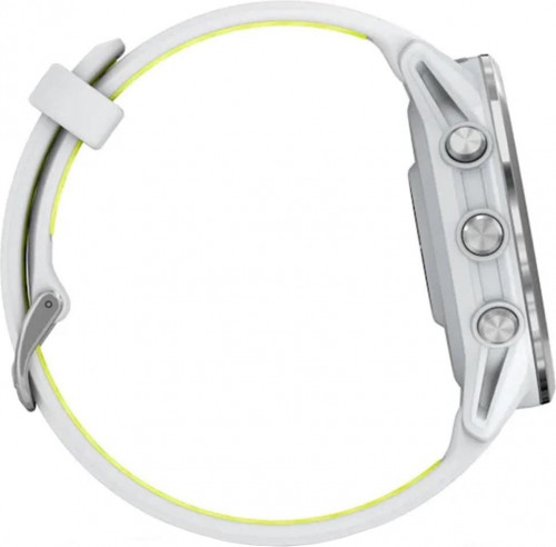 Смарт-годинник Garmin Forerunner 970 Titanium w. Whitestone Case and Whitestone/T. Amp Yellow Band (010-02969-01/11)