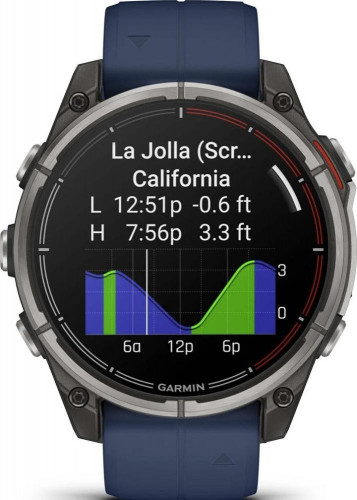 Смарт-годинник Garmin Quatix 8 47 mm AMOLED Marine GPS Smartwatch (010-02904-51)