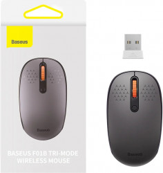 Комп'ютерна миша Baseus F01B Tri-Mode Gray