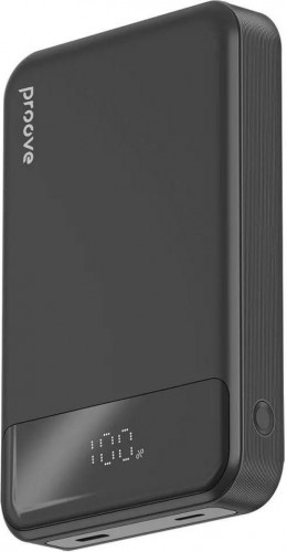 Зовнішній акумулятор (павербанк) Proove 10000mAh Hoodman Magnetic 20W Black