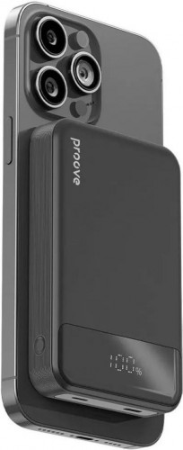 Зовнішній акумулятор (павербанк) Proove 10000mAh Hoodman Magnetic 20W Black