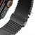 Ремешок Apple Watch 44/45/46/49mm Black Titanium Milanese Loop