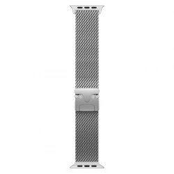 Ремінець Apple Watch 44/45/46/49mm Natural Titanium Milanese Loop