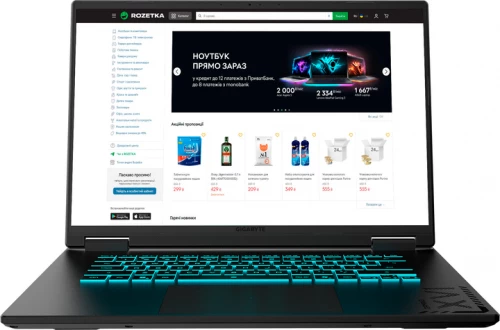 Ноутбук GIGABYTE A16 (3VHK3EE893SD)