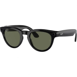 Смарт-окуляри Ray-Ban Meta Headliner Shiny Black Frame/Green Lenses (RW4009F 601/9A 50-23)