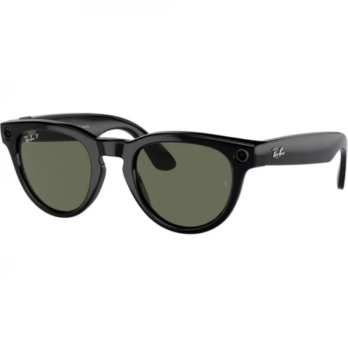 Смарт-окуляри Ray-Ban Meta Headliner Shiny Black Frame/Green Lenses (RW4009F 601/9A 50-23)