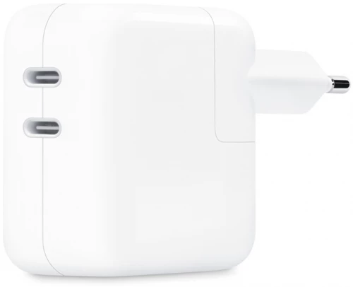 Мережевий зарядний пристрій Apple 35W Dual USB-C Power Adapter (MNWP3) (OEM)