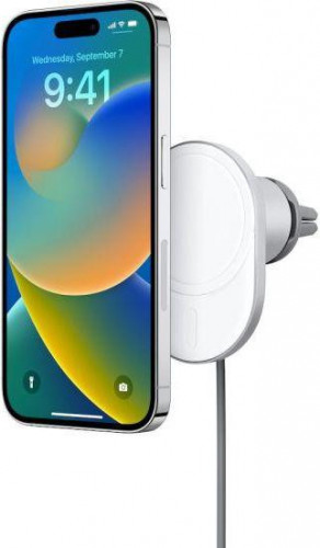 Автомобільний тримач для смартфона Belkin BoostCharge Pro Magnetic Air Vent Wireless Qi2 15W Car Charger