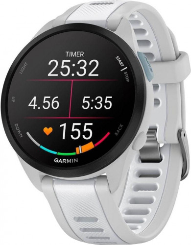 Смарт-годинник Garmin Forerunner 165 Mist Gray/Whitestone (010-02863-21/A1/AD)