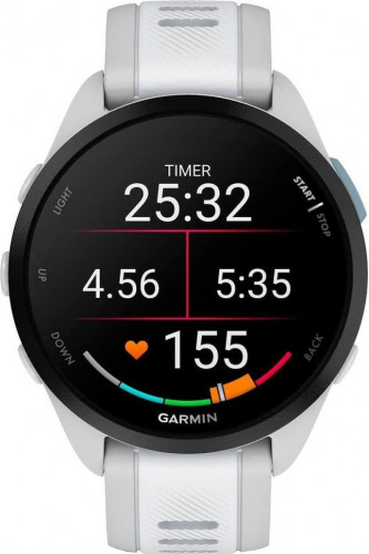 Смарт-годинник Garmin Forerunner 165 Mist Gray/Whitestone (010-02863-21/A1/AD)