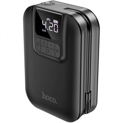 Автокомпресор Hoco S53 Breeze Black