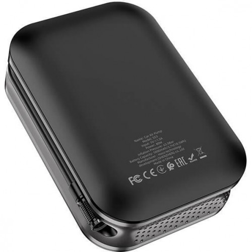 Автокомпресор Hoco S53 Breeze Black