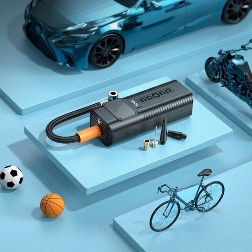 Автокомпрессор Hoco PH55 Roys Black