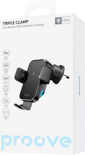 Автомобільний утримувач Proove Triple Clamp 15W