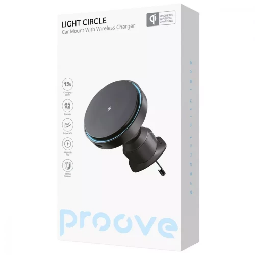Автомобільний утримувач Proove Light Circle 15W