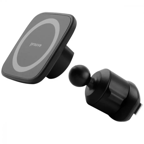 Автомобильный держатель Proove Block Magnetic Air Outlet Car Mount Magnetic Ring Black (CHMA00000001)