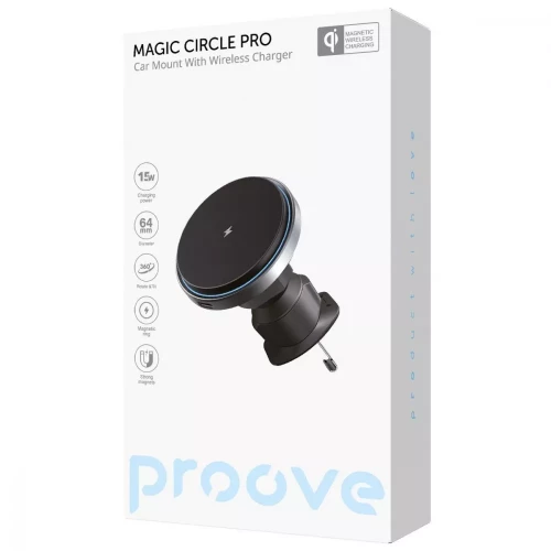 Автомобільний утримувач Proove Magic Circle Pro 15W
