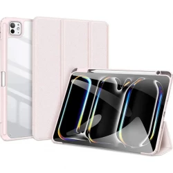 Чохол-книжка (поліуретановий) Apple iPad Pro 13" 2024 Dux Ducis Tobi Series Pink